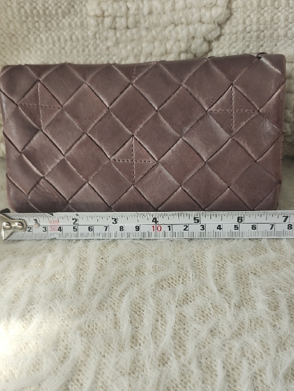 Valencia Holland Mauve Leather Wallet